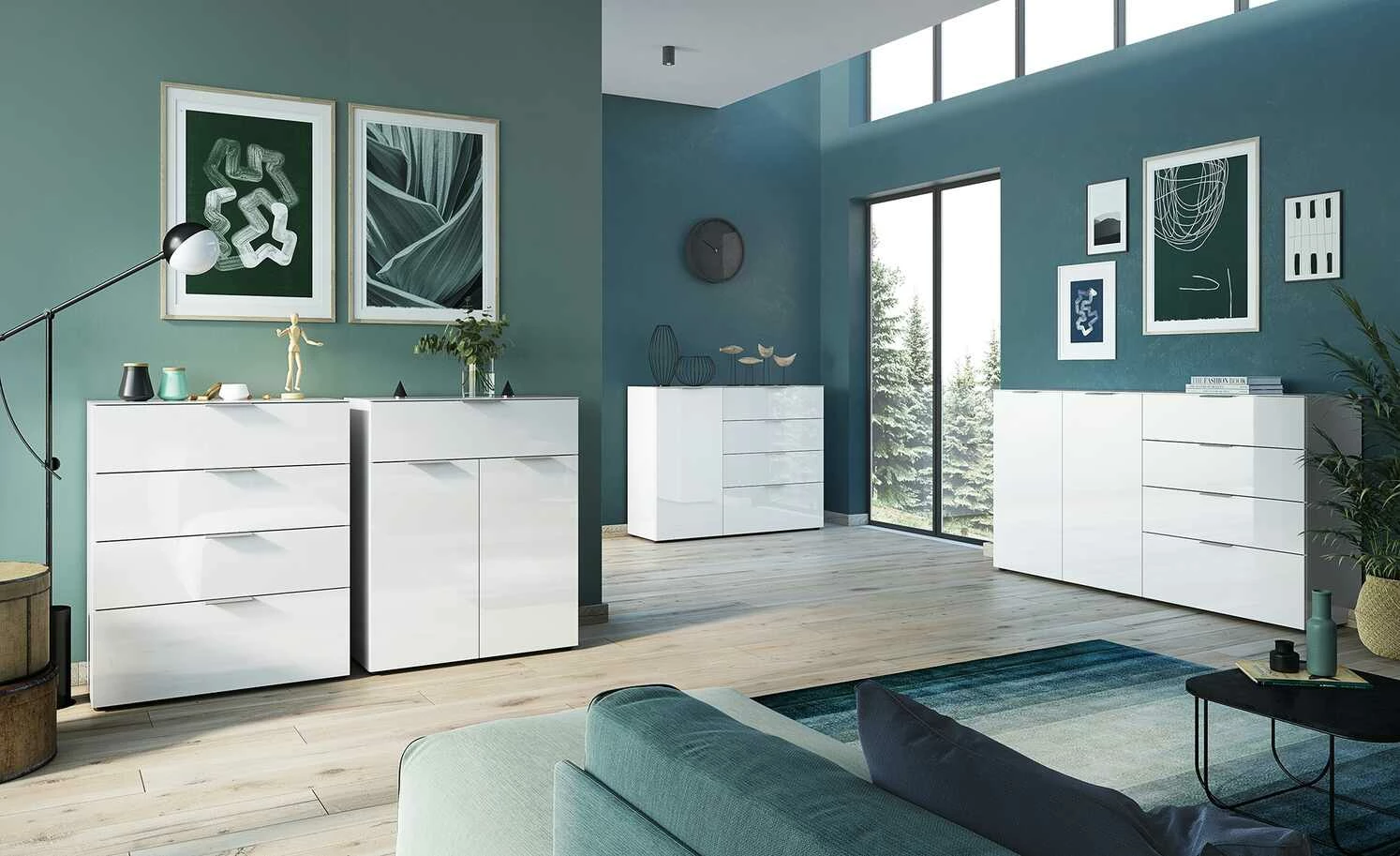 uno Sideboard Levi | Weiß 1 uno Sideboard Levi | Weiß