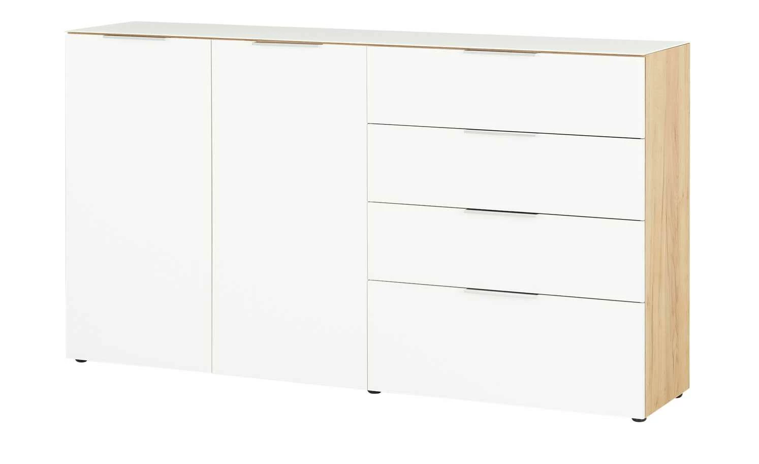 uno Sideboard Levi | Eiche Navarra (Nachbildung) / Weiß 4 uno Sideboard Levi | Eiche Navarra (Nachbildung) / Weiß – Bild 4