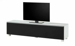 Lowboard Soundbase L | Seidengrau / Schwarz -Kommode & Sideboards Verkäufe 13346290 13 202004022234
