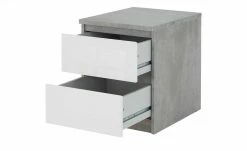Kommode mit 2 Schüben Nardo | 49,5|cm Beton (Nachbildung) / Weiß -Kommode & Sideboards Verkäufe 13346429 8 202007141519