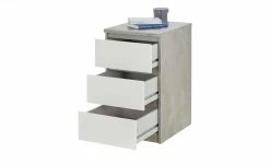Kommode mit 3 Schüben Nardo | 70,1|cm Beton (Nachbildung) / Weiß -Kommode & Sideboards Verkäufe 13346433 7 202007141519