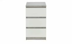 Kommode mit 3 Schüben Nardo | 70,1|cm Beton (Nachbildung) / Weiß -Kommode & Sideboards Verkäufe 13346433 8 202007141519