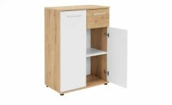 Kommode Jelsi | Artisan Eiche (Nachbildung) / Weiß -Kommode & Sideboards Verkäufe 13346670 2 202107201300