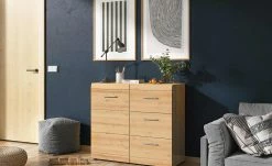 uno Kommode Akzent | Edelbuche (Nachbildung)