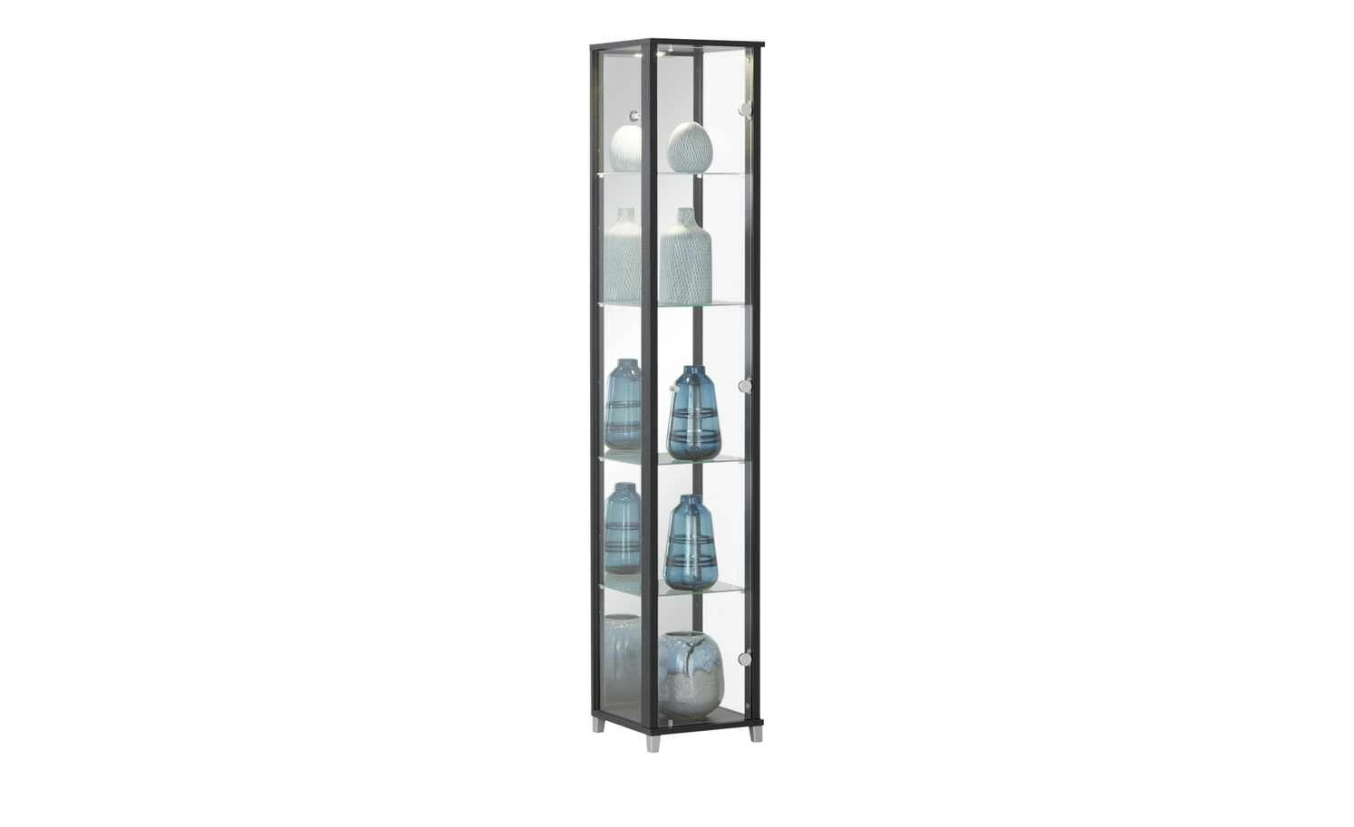 Vitrine Cristal | 1|Stück Schwarzbraun 6 Vitrine Cristal | 1|Stück Schwarzbraun – Bild 6