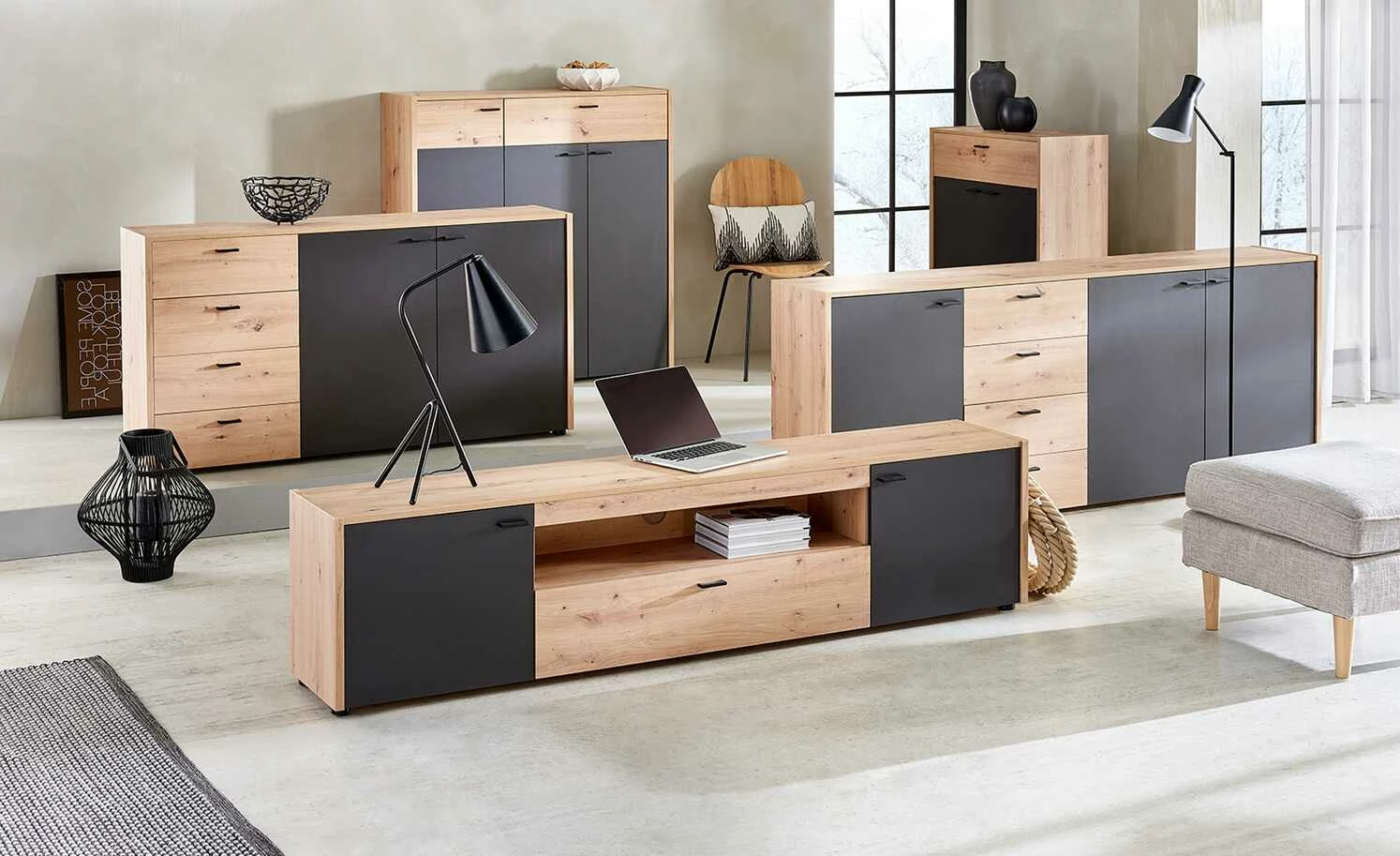 Sideboard Nisio | 202,5|cm 2 Sideboard Nisio | 202,5|cm – Bild 2