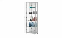 Vitrine Cristal | 2|Stück silberfarben -Kommode & Sideboards Verkäufe 13346744 14 202010090631