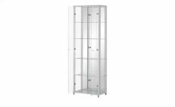 Vitrine Cristal | 2|Stück silberfarben -Kommode & Sideboards Verkäufe 13346744 15 202010090631