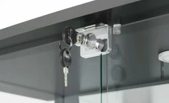 Vitrine, 2-türig Filaga | Schwarz -Kommode & Sideboards Verkäufe 13346798 9 202102102232