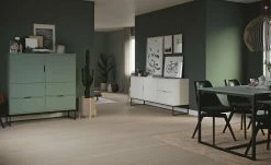 Highboard Linera | Grün