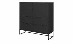 Highboard Linera | Schwarz -Kommode & Sideboards Verkäufe 13346994 5 202103102234