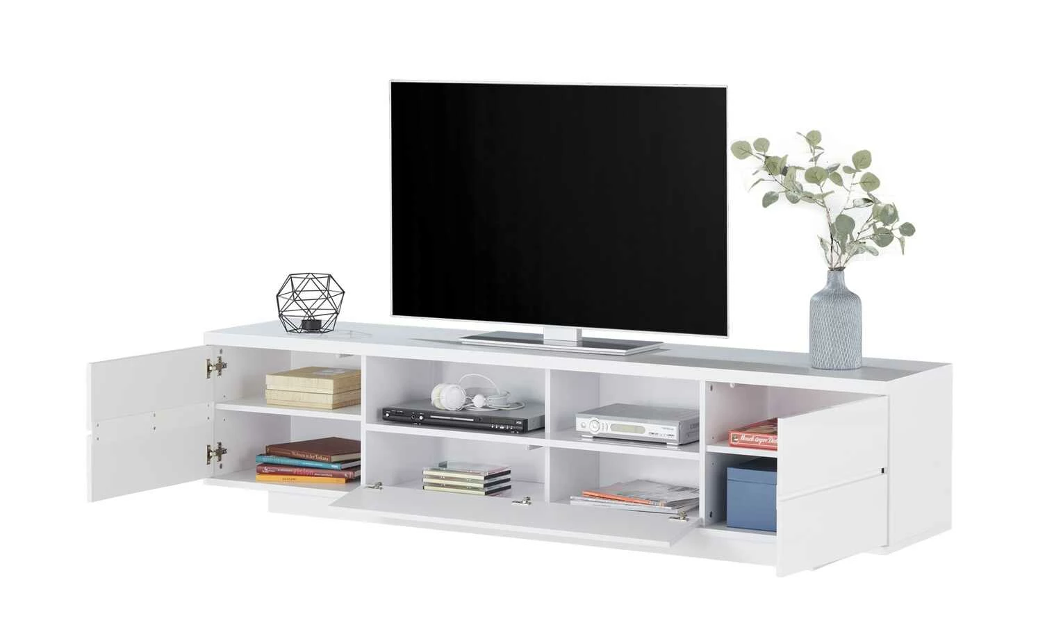 TV-Bank Meßbach III | Weiß 2 TV-Bank Meßbach III | Weiß – Bild 2