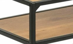 TV-Regal Seano | Wildeiche (Nachbildung) / Schwarz -Kommode & Sideboards Verkäufe 13347069 2 202101292237