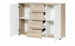 Kommode Jelsi | Eiche Sonoma (Nachbildung) / Weiß 8 Kommode Jelsi | Eiche Sonoma (Nachbildung) / Weiß -Kommode & Sideboards Verkäufe 13347213 3 202107202233
