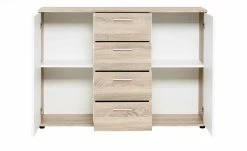 Kommode Jelsi | Eiche Sonoma (Nachbildung) / Weiß 9 Kommode Jelsi | Eiche Sonoma (Nachbildung) / Weiß -Kommode & Sideboards Verkäufe 13347213 4 202107202233