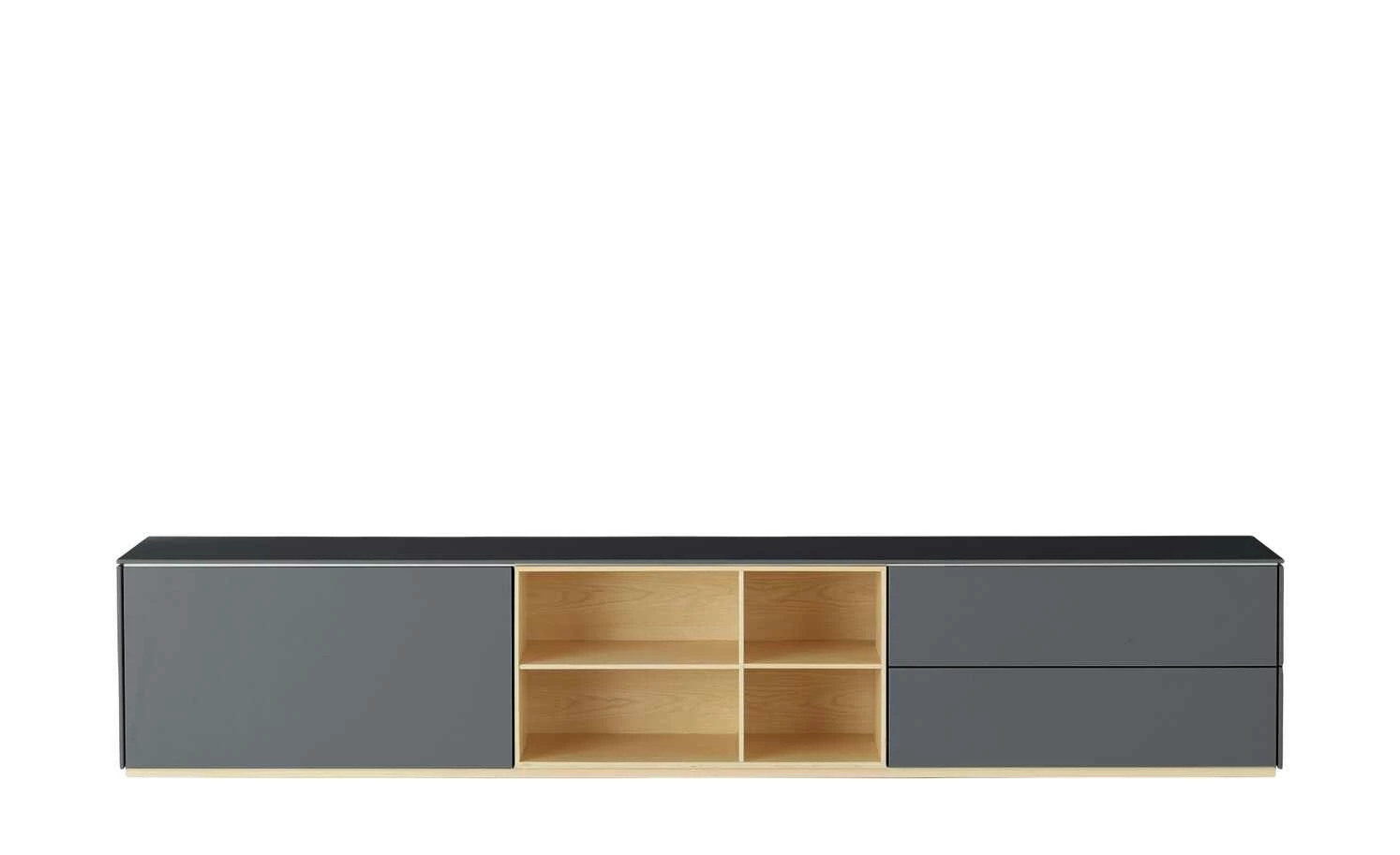 Lowboard Vono 2.0 | Anthrazit / Esche 6 Lowboard Vono 2.0 | Anthrazit / Esche – Bild 6