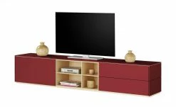 Lowboard Vono 2.0 | Rubinrot / Esche -Kommode & Sideboards Verkäufe 13347524 7 202104192232