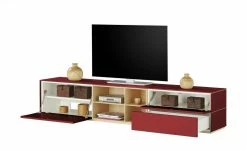 Lowboard Vono 2.0 | Rubinrot / Esche -Kommode & Sideboards Verkäufe 13347524 9 202104192232