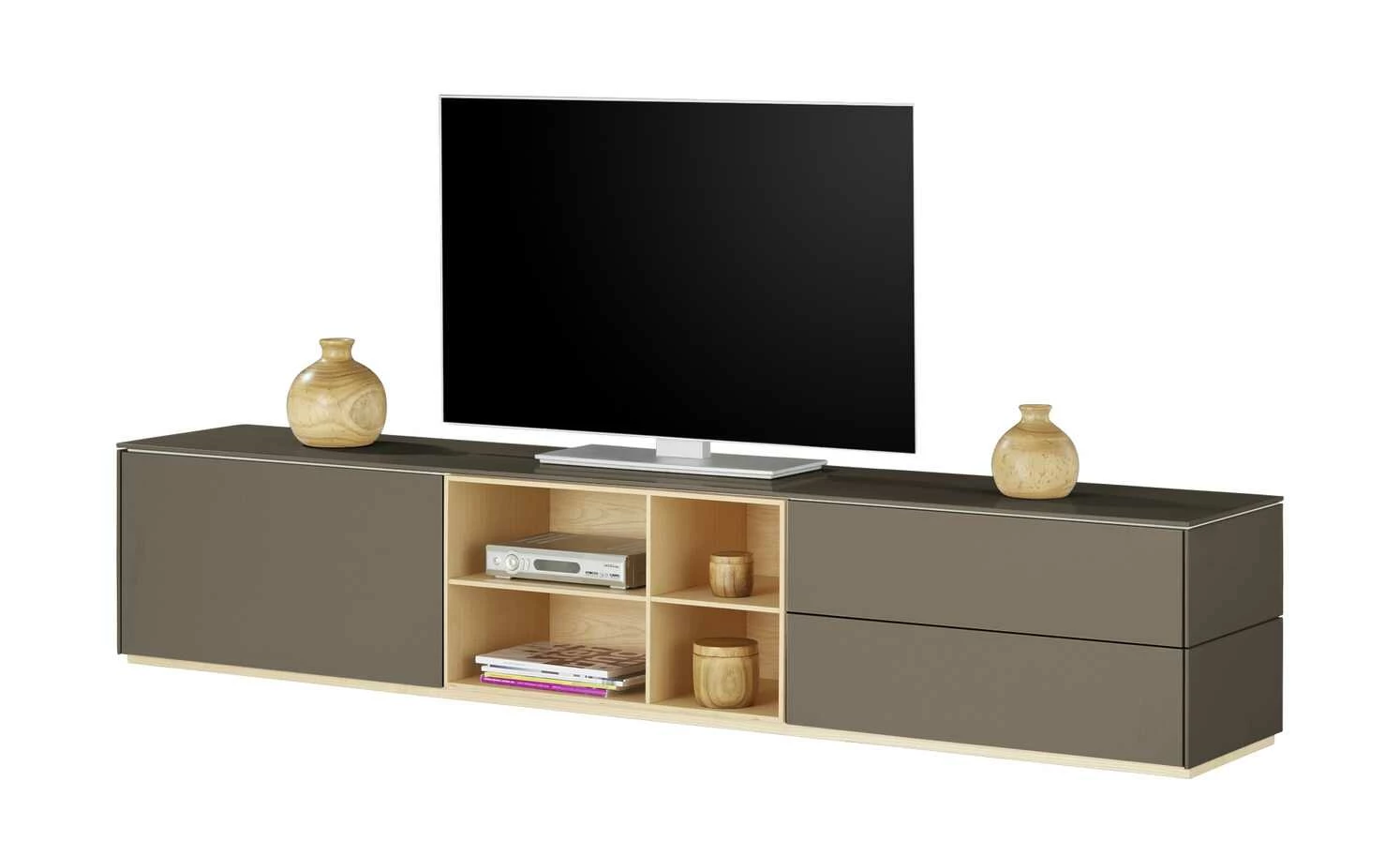 Lowboard Vono 2.0 | Beigegrau / Esche 6 Lowboard Vono 2.0 | Beigegrau / Esche – Bild 6