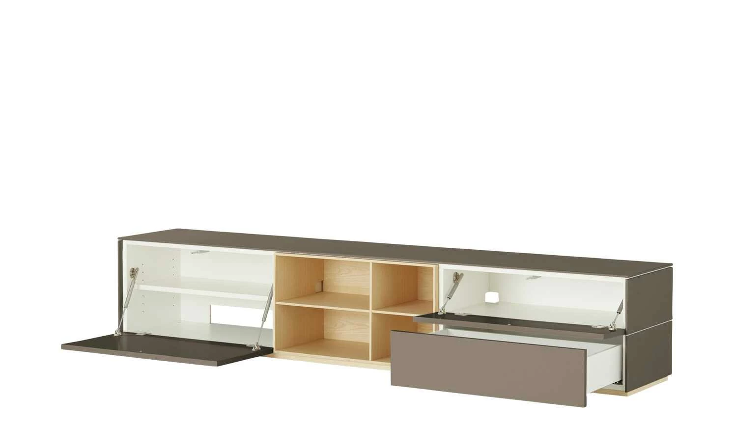 Lowboard Vono 2.0 | Beigegrau / Esche 8 Lowboard Vono 2.0 | Beigegrau / Esche – Bild 8