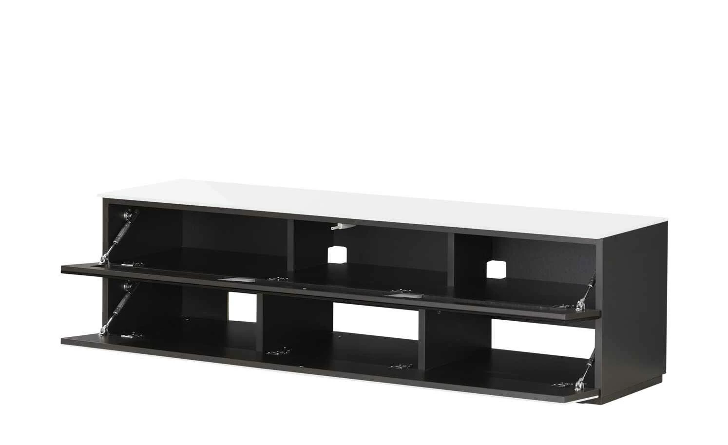 Lowboard Vono 2.0 | Weiß / Schwarz 11 Lowboard Vono 2.0 | Weiß / Schwarz – Bild 11