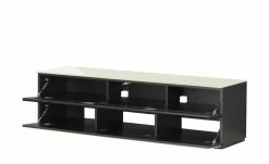 Lowboard Vono 2.0 | Cremeweiß / Schwarz -Kommode & Sideboards Verkäufe 13347541 13 202104301233