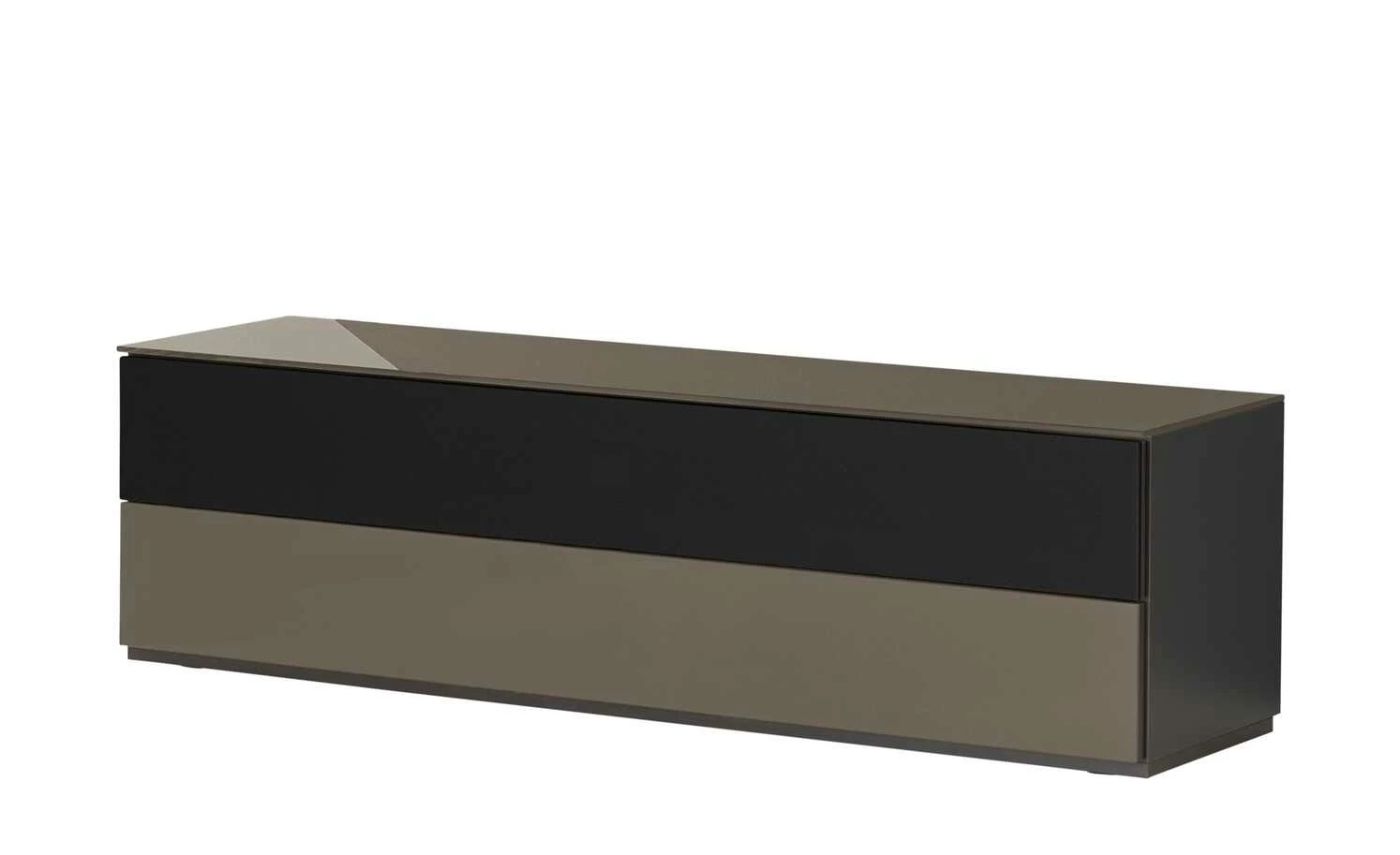 Lowboard Vono 2.0 | Beigegrau / Schwarz 1 Lowboard Vono 2.0 | Beigegrau / Schwarz