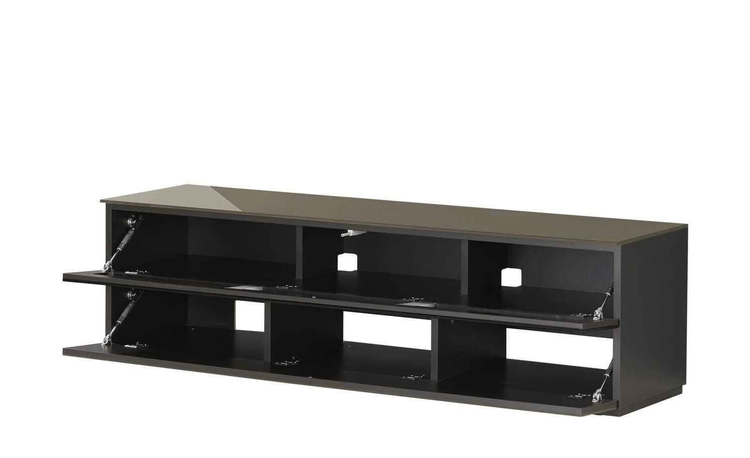 Lowboard Vono 2.0 | Beigegrau / Schwarz 4 Lowboard Vono 2.0 | Beigegrau / Schwarz – Bild 4