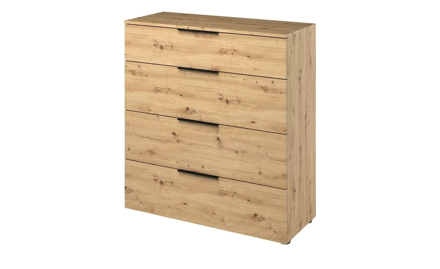 Kommode mit 4 Schüben Vitreo | Asteiche (Nachbildung) 4 Schubkästen 2 Kommode mit 4 Schüben Vitreo | Asteiche (Nachbildung) 4 Schubkästen – Bild 2