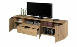 TV-Lowboard Vitreo | Asteiche (Nachbildung) 3 Türen, 1 Klappe und 1 Schubkasten -Kommode & Sideboards Verkäufe 13348432 1 202111262338