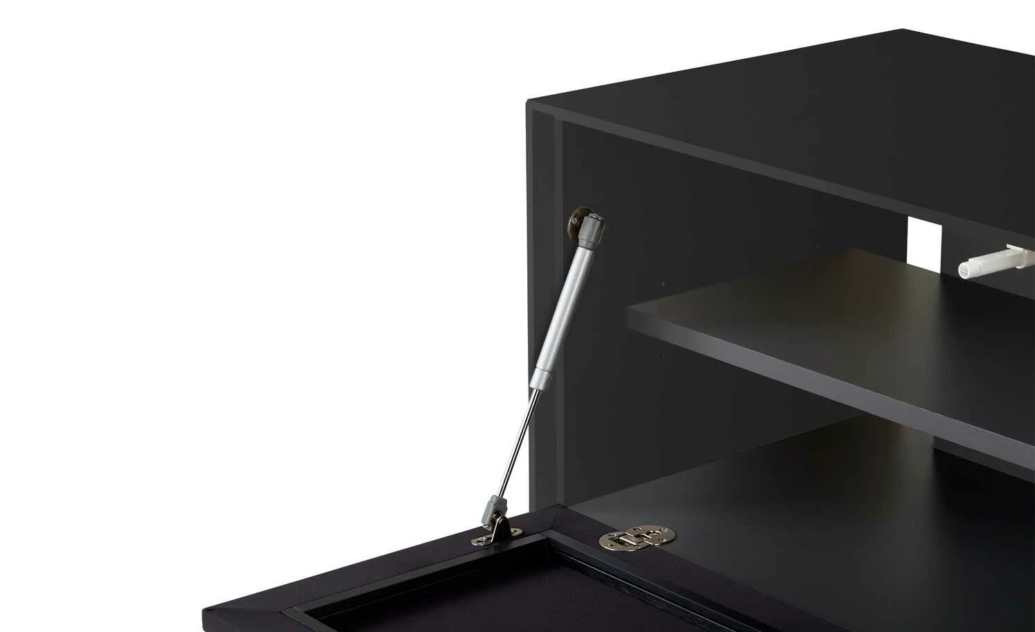 TV-Lowboard Stream | Schwarz / Anthrazit 6 TV-Lowboard Stream | Schwarz / Anthrazit – Bild 6