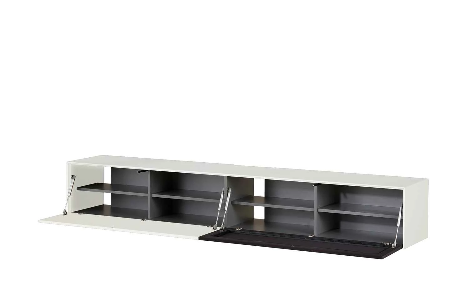 TV-Lowboard Stream | Weiß / Anthrazit 14 TV-Lowboard Stream | Weiß / Anthrazit – Bild 14