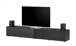 TV-Lowboard Stream | Schwarz / Anthrazit -Kommode & Sideboards Verkäufe 13348478 1 202209221233