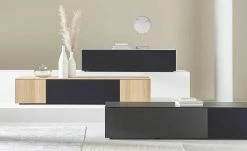 TV-Lowboard Stream | Eiche / Anthrazit