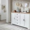 Sideboard Varese | Pinie hell (Nachbildung) / Asteiche (Nachbildung)