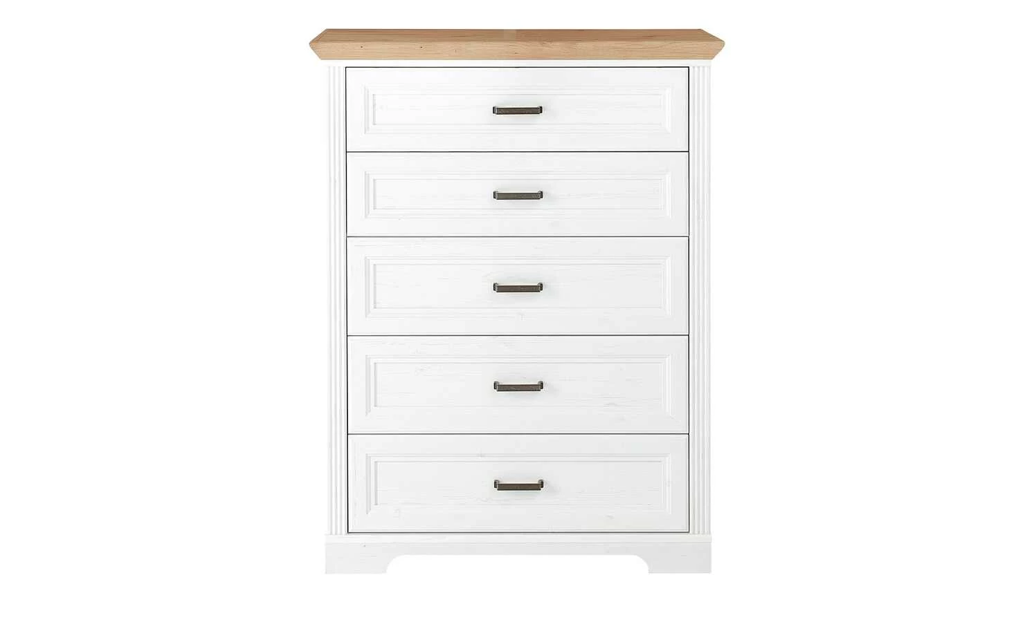 Kommode Varese | Pinie hell (Nachbildung) / Asteiche (Nachbildung) 4 Kommode Varese | Pinie hell (Nachbildung) / Asteiche (Nachbildung) – Bild 4