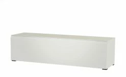 TV-Board Nicolo | Weiß Gleiter, Gleiter